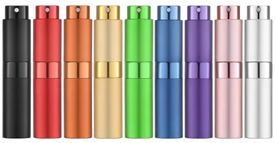 Immagine prodotto di Set di 9 mini flaconi spray ricaricabili per profumi