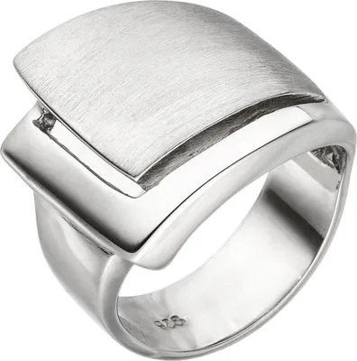 Produktbild von Gr. 62 Damen Ring breit 925 Sterling Silber Silberring
