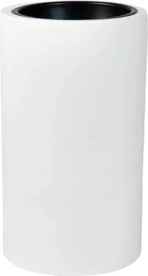 Produktbild von VIVANNO Pflanzkübel Fiberglas ESTRA Schale, Weiß matt - 35x60 cm
