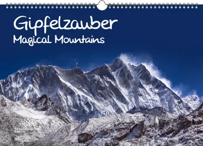Produktbild von Gipfelzauber Immerwährender Kalender DIN A3 Berge und Gipfel - Seelenzauber