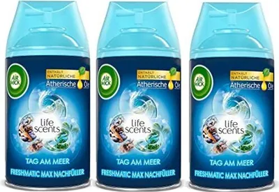 Produktbild von Air Wick Freshmatic Max Nachfüller 3x Tag am Meer 250ml