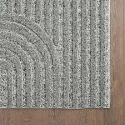 Produktbild von Villa Möbel Artina Terrasse, Garten, Balkon, Balkon-Teppich, Outdoorteppich, Farbe:Silber, Grösse:120x170 cm