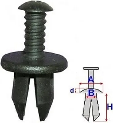 Produktbild von ROMIX Clip Zier- / Schutzleiste C60360 für ALFA ROMEO MITO (955) 14 5mm 20mm