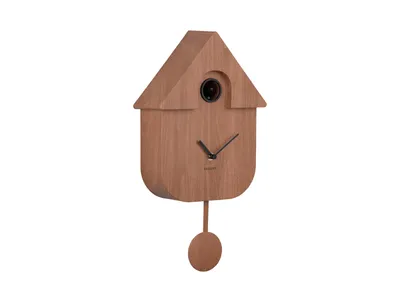 Obrázek produktu pro Karlsson Modern Cuckoo, Zeď, Hodiny, Další, Dřevo, ABS (akrylonitril-butadien-styren), Baterie