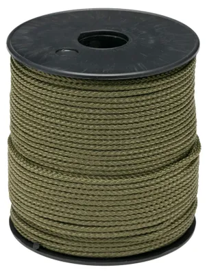 Produktbild von Flandria Polypropylen-Seil, geflochten, Khaki, 3 mm ± 100 m