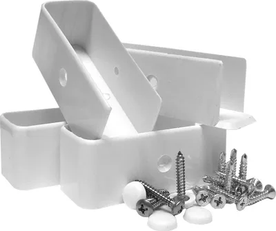 Produktbild von GroJa BasicLine Zwischenanschlusshauben-Set für Zaunelemente