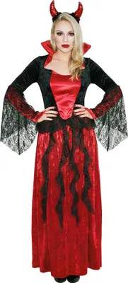 Produktbild von Dämonenbraut - Teufel Halloween Kostüm Damen Größe: 3XL