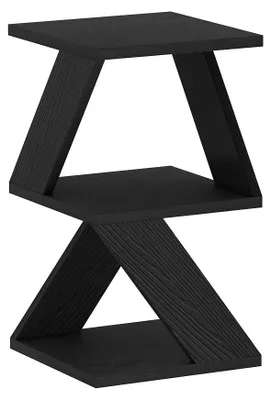 Immagine prodotto di Tavolino in legno "Albeni" - 30 x 30 x 54 cm - Nero