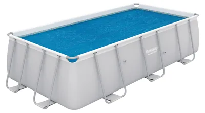 Produktbild von Bestway Solarabdeckplane 380x180 cm Wärmeplane Abdeckplane Solarfolie blau Pool