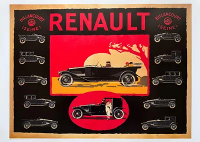 Image de Renault - Billancourt - 50x70cm Affiche Poster