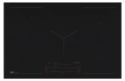 Produktbild von AEG KID6857AS, Schwarz, Integriert, 80 cm, Zonen-Induktionskochfeld, 5 Zone(n), 5 Zone(n)