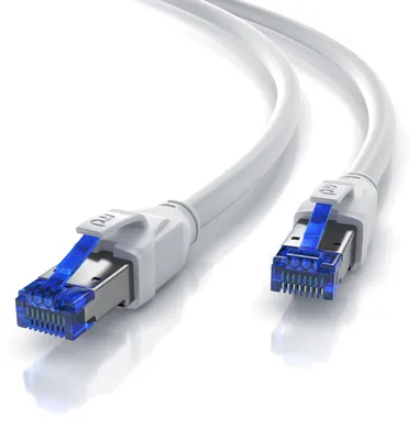 Obrázek produktu pro Primewire Patch kabel CAT 8 s bavlněným pláštěm - Gigabitový ethernetový kabel LAN - 40 Gbit/s - S/FTP PIMF stínění - síťový kabel - 20 m