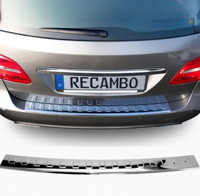 Produktbild von Ladekantenschutz Edelstahl chrom für alle MERCEDES B-KLASSE W242,W246 |2011-2018