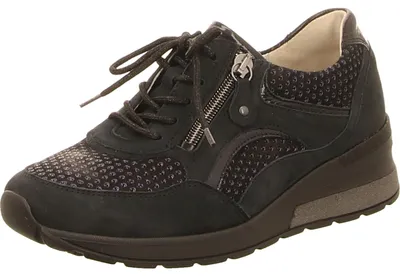 Produktbild von Waldläufer Sporthalbschuhe Formsohle modisch in blau, Gr. 5.5