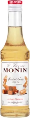 Produktbild von Monin Profi Sirup Praline Nuss mit Caramelnote und Butteraroma 250ml