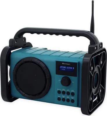 Produktbild von Soundmaster DAB80 Baustellenradio blau/schwarz