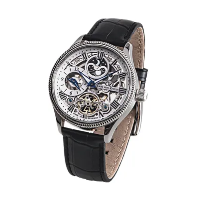 Produktbild von Carl von Zeyten Herrenarmbanduhr CVZ0034WH Kirnbach Automatik
