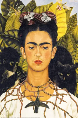 Immagine prodotto di Kahlo, Frida - "La giungla" - Stampa su poster, dimensioni 61x91,5 cm