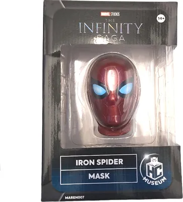 Immagine prodotto di Maschera di Spider-Man da collezione - Collezione Marvel Movie Museum Eaglemoss H:17,5 cm