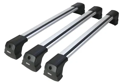 Produktbild von OMAC 5035913-3 Dachreling Dachträger Aluminium 75 kg Max für NISSAN NV200 / Evalia Bus NV200 Kasten / Kombi