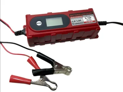 Produktbild von CPC Batterieladegerät 0,8-3,8A Auto KFZ Ladegerät 6/12V (5 Ladestufen)