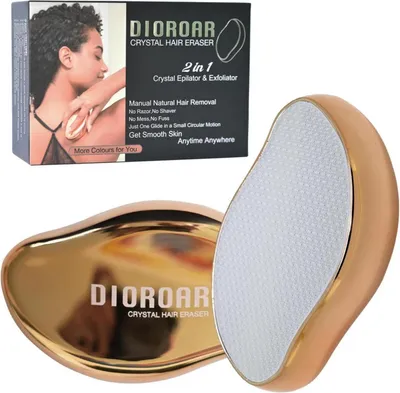 Image de Epilateur cristal Exfoliant sans douleur or
