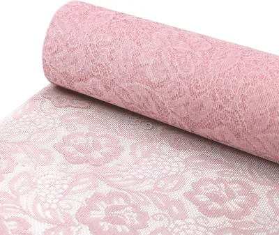 Produktbild von Sizolace Tischläufer - Vintage-Rose - 300mm - 25 Meter - rosa - 79-300-25-014