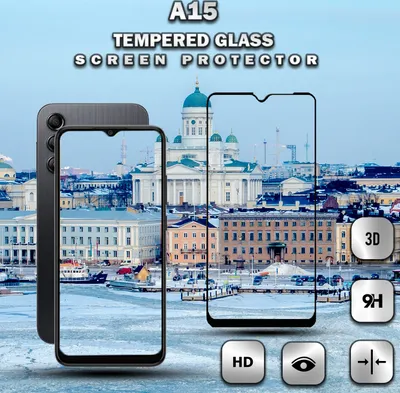 Produktbild von Samsung Galaxy A15 - Gehärtetes Glas 9H - Hochwertiger 3D-Displayschutz