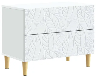 Obrázek produktu pro Noční stolek Bílá 62 x 34,5 x 48 cm Kompozitní dřevo