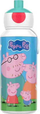 Produktbild von Mepal CAMPUS Trinkflasche Pop-Up 400 ml - Peppa Pig (2025)
