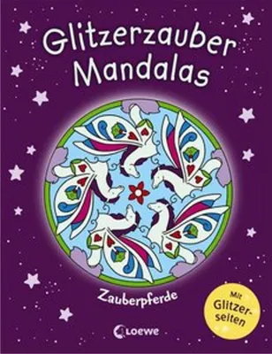 Produktbild von Glitzerzauber-Mandalas - Zauberpferde