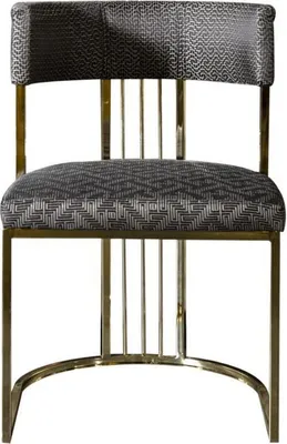 Produktbild von Stuhl Grau Esszimmer Modern Stühle Esszimmer Design Elegantes Möbel Metall