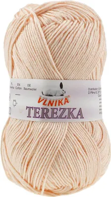 Produktbild von 50g Strickgarn Häkelgarn Terezka 100% Baumwolle Baumwollgarn Baumwollstrickgarn