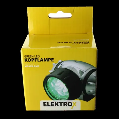 Produktbild von Elektrox LED Kopflampe Grün Pflanzenpflege Grow