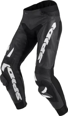 Produktbild von Spidi RR Pro Warrior Motorrad Lederhose, schwarz/weiß, 50