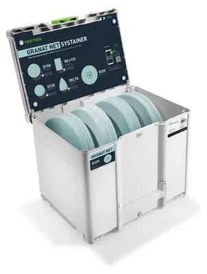 Produktbild von Festool Schleifmittel-Systainer³ Granat Net D225 GR NET SYS | 578719