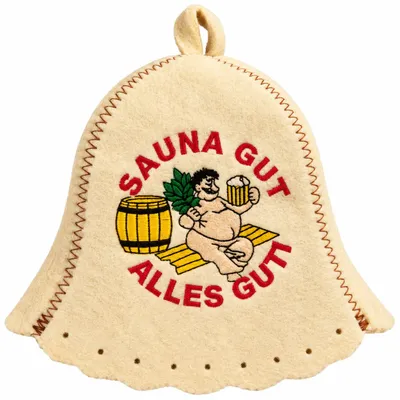 Produktbild von Filzkappe für Sauna Saunahut Saunamütze Schapka Sauna Gut