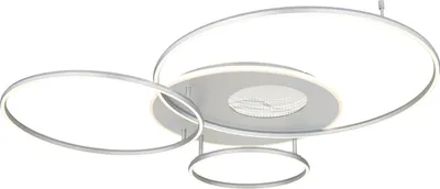 Produktbild von Globo Lighting Deckenleuchte Aluminium Gebürstet silberfarben matt, LED
