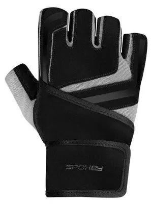 Imagen del producto de Spokey - Guantes sin dedos "Bolster" unisex para hombre/mujer, de ante, modelo PP16675 (talla L) ()