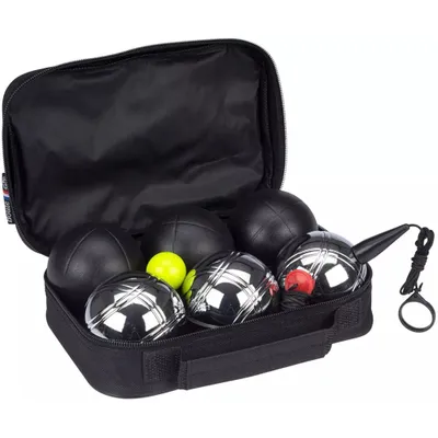 Obrázek produktu pro Get & Go game boules set Luxe 6 míčků černo-stříbrný 52JT-ZIZ-Uni