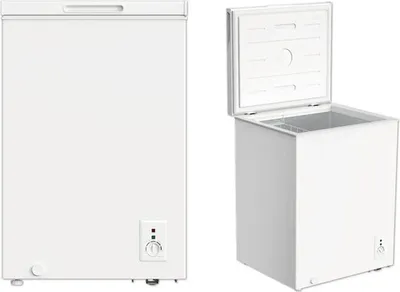 Produktbild von PKM Tiefkühltruhe GT100E, 169 l, 4,5 kg/24h, SN-ST, 39 dB, E, Weiß