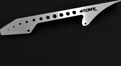 Produktbild von Kettenschutz kompatibel mit Honda CBR 600 F Logo silber