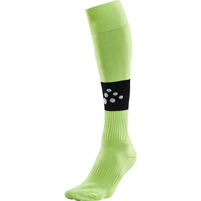Produktbild von Craft Squad Contrast Stutzenstrumpf - Lime / Schwarz