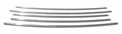 Produktbild von OMAC Kühlergrill-Zierleisten Kühlergrill-Leisten 5703082 Vorne passend für PEUGEOT 307 CC (3B) 900mm 80mm 60mm Edelstahl