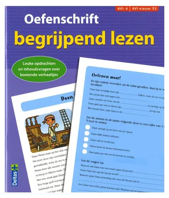 Image de Oefenschrift begrijpend lezen: Leuke opdrachten en inhoudsvragen over boeiende verhaaltjes