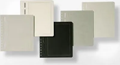 Produktbild von LEUCHTTURM Blankoblätter mit schwarzer Randlinie