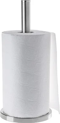 Produktbild von Küchenrollenhalter / Papierhandtuchhalter - Edelstahl - 33 cm - Wasserdicht - Vielseitige Nutzung - Silber