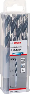 Obrázek produktu pro Bosch 5 HSS PointTeQ, 10,4x87x133