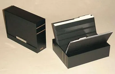 Produktbild von KOBRA Patent-Kassette komplett KSK mit 30 Einsteckkarten aus Kunststoff