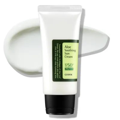 Produktbild von Sonnencreme Sonnenschutzpflege mit Aloe Vera COSRX Soothing Sun Cream SPF 50+, 1x 50ml